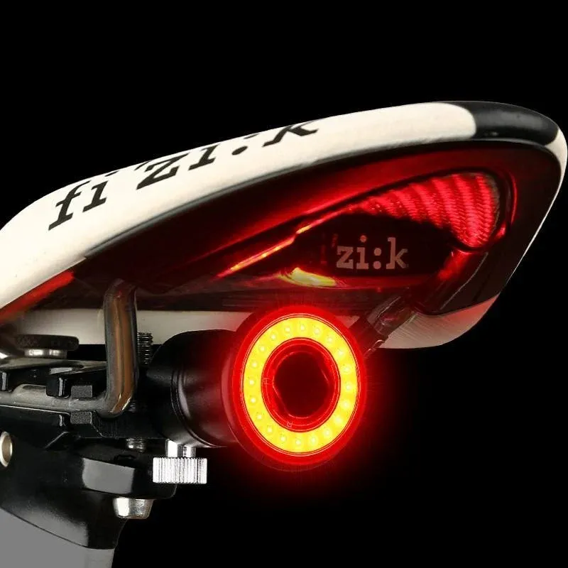 Smart Bike Tail Light USB Rechargeable with Brake Sensor - Product showcase