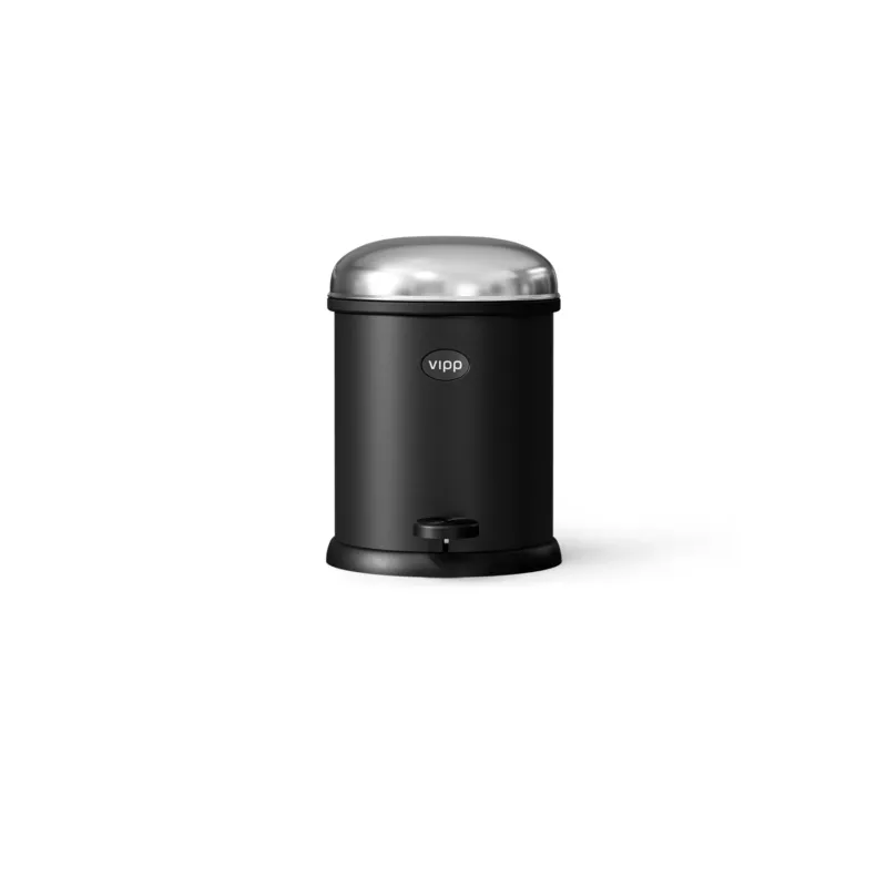 Treteimer VIPP12 - 3 L, Schwarz von Vipp