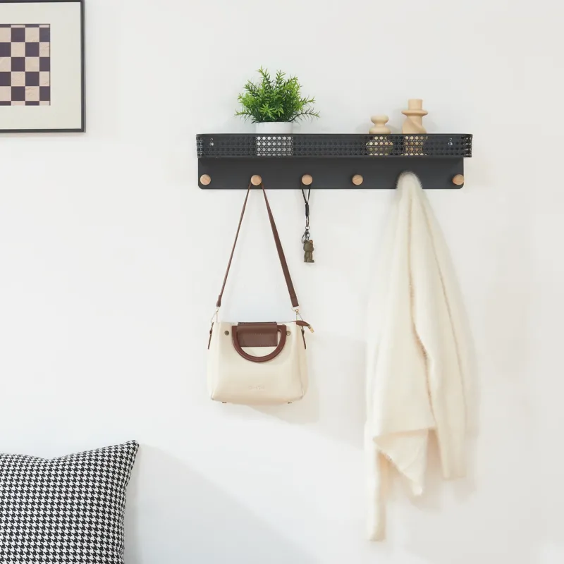 Wandgarderobe mit Ablage Jäller [en.casa] – Bild 3