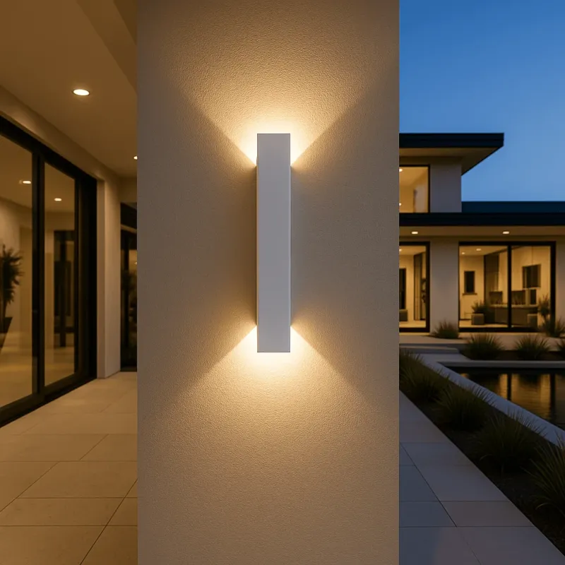 Zylindrische LED Wandleuchte – Modernes Design für Innenräume