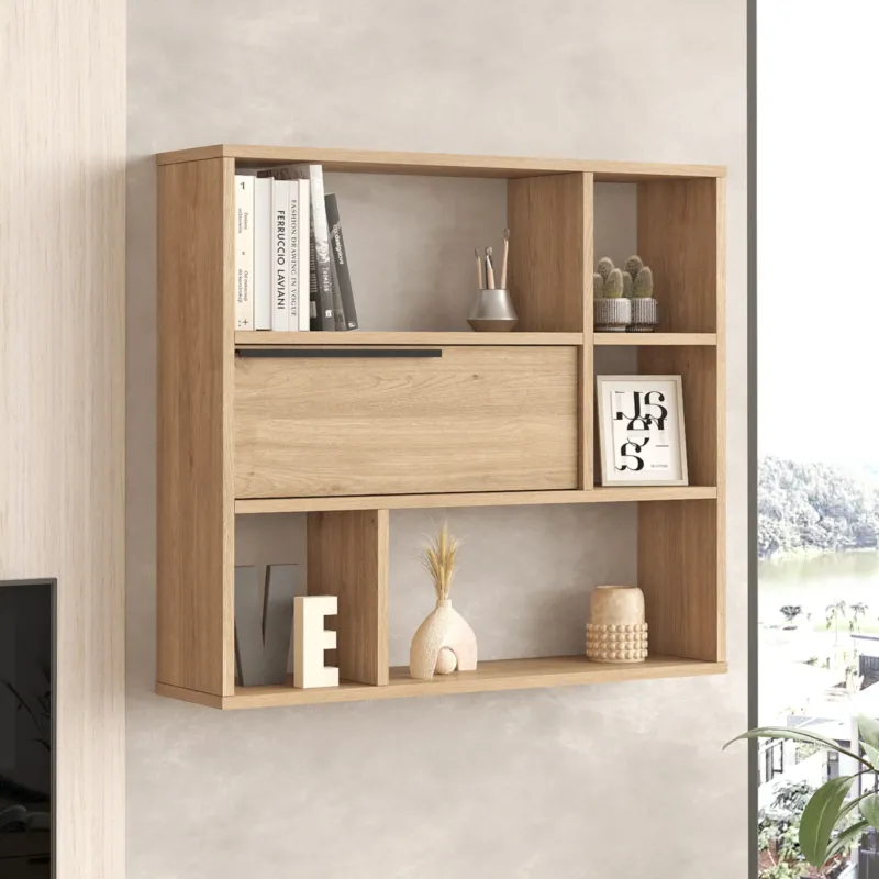 Wandregal Vesanto 90x22x81 cm [en.casa]
