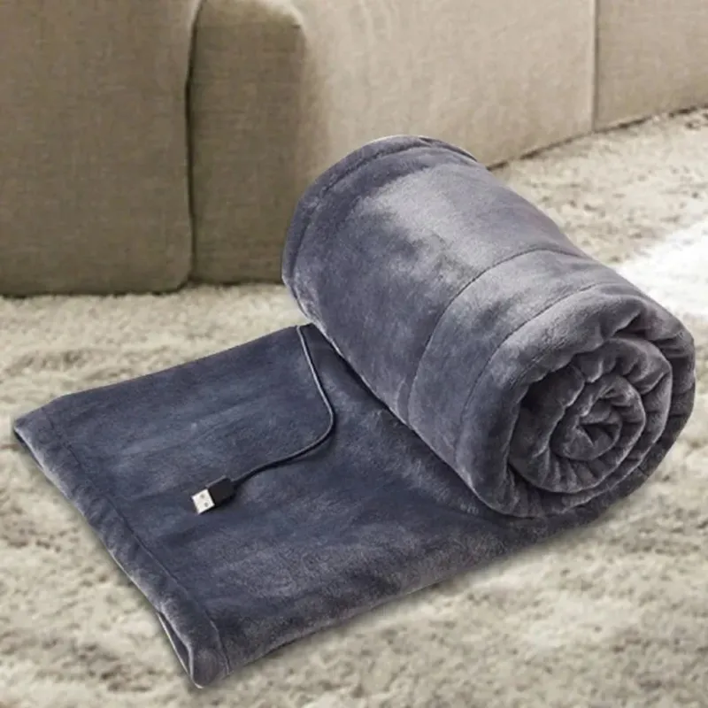 USB Heated Blanket Portable 3-Setting Warming Throw - Detailed view