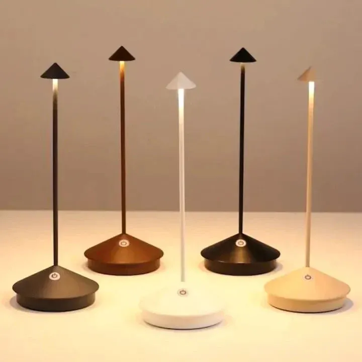 Minimalist LED Table Lamp Wireless Dimmable Design - Product showcase