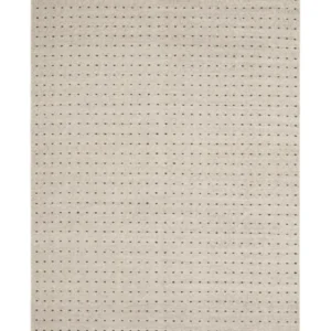 Yield Dot Naturally Coloured Fringes Teppich, 0115 von Kvadrat