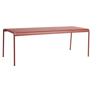 Palissade Table 220x90, iron red von Hay