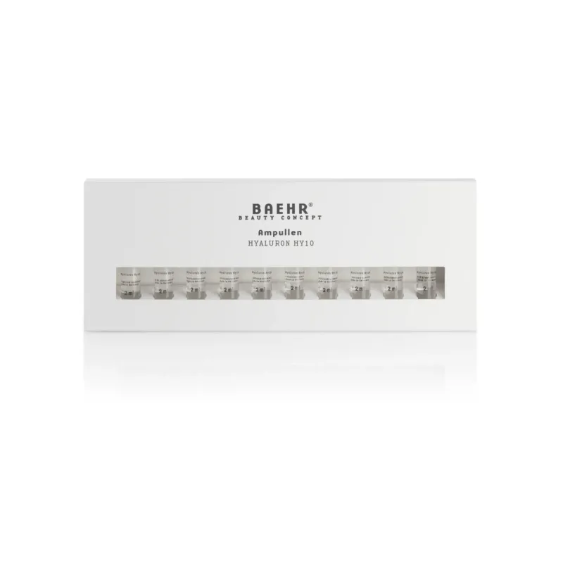 BAEHR beauty concept Ampulle Hyaluron Hy10, 10x2ml, Umverpackung