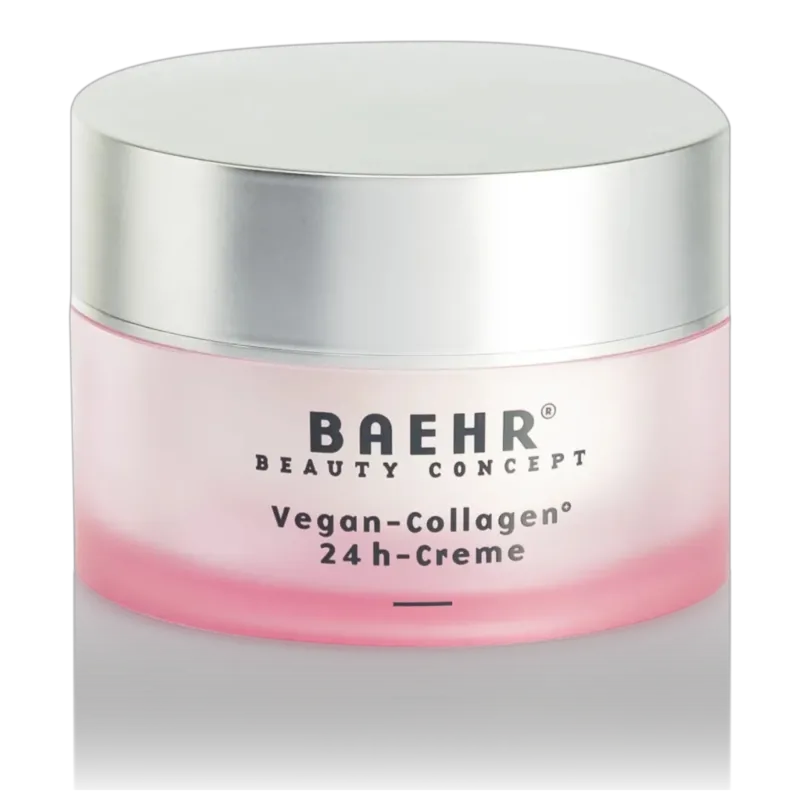 BAEHR beauty concept Vegan-Collagen+ 24 h-Creme – Straffende Pflege, 50ml, Tiegel