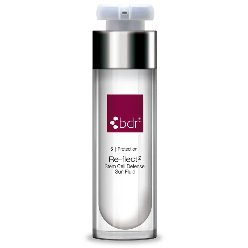 BDR MEDICAL BEAUTY Re-flect² – Sonnenfluid mit LSF 40, 50ml, Pumpspender