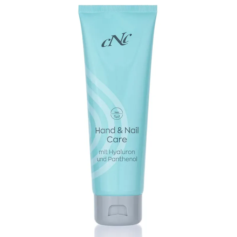CNC Hand & Nail Care mit Hyaluron – Hyaluron und Panthenol spenden intensive Feuchtigkeit und wirken hautberuhigend., 125ml