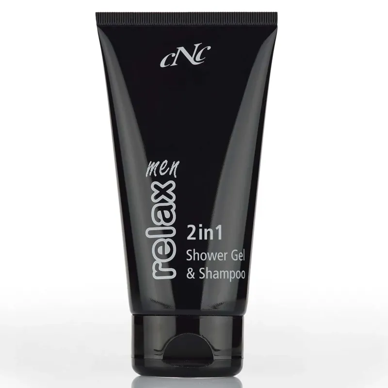 CNC men relax 2in1 Shower Gel & Shampoo – sorgt für ein besonderes Dusch-Erlebnis und intensiv gepflegte Haut mit neuer Energie und Frische., 150ml
