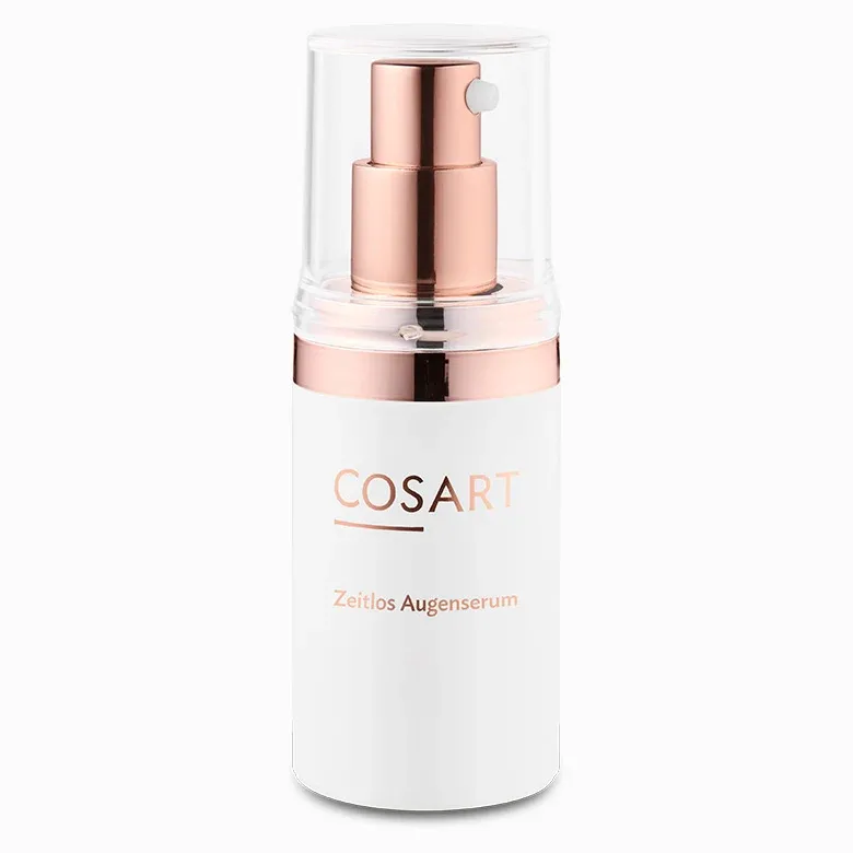 COSART Zeitlos Augenserum – pflegt die Haut nachhaltig mit ausgesuchten Ölen (Sheabutter, Jojobaöl, Squalane) und hochwertigen Anti-Aging-Wirkstoffen wie Hyaluron., 15ml