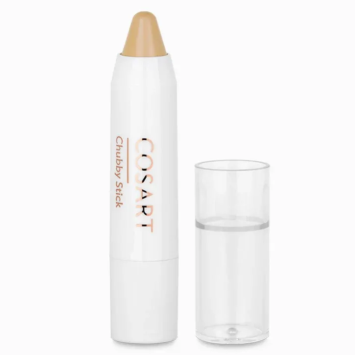 COSART Zeitlos Concealer Chubby Stick – mattiert die Haut sanft, deckt Augenringe optimal ab und hellt die gesamte Augenpartie leicht auf., 3ml