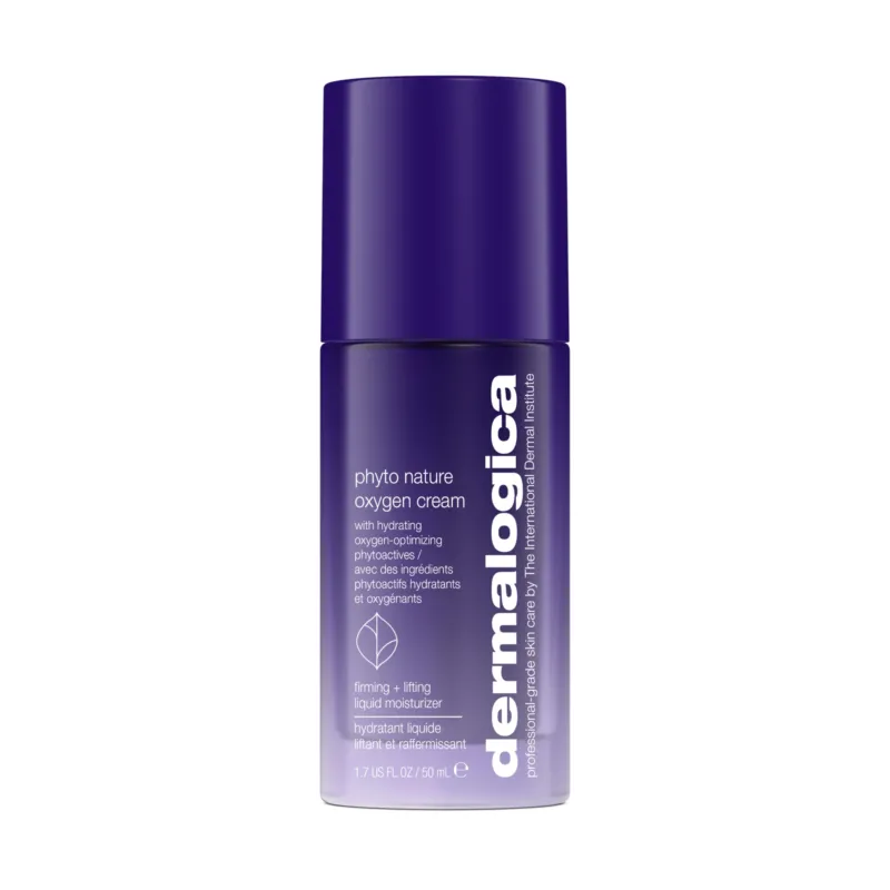 DERMALOGICA Phyto-Nature Oxygen Cream – Dieses straffende Feuchtigkeitsfluid mit Liftingeffekt enthält eine hochwirksame Mischung aus sauerstoffoptimierenden pflanzlichen Wirkstoffen. , 50ml