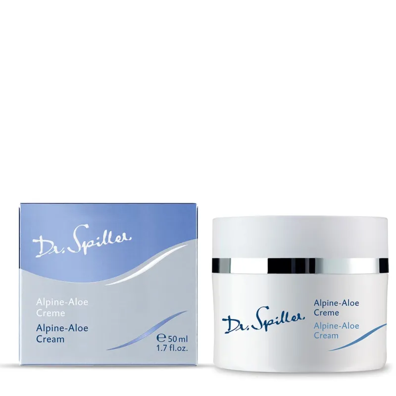 DR SPILLER Alpine-Aloe Creme – für sensible und trockene Haut, 50 ml