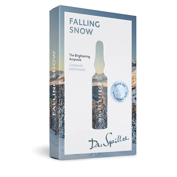 DR SPILLER Falling Snow The Brightening Ampoule – Umverpackung, 7x2ml