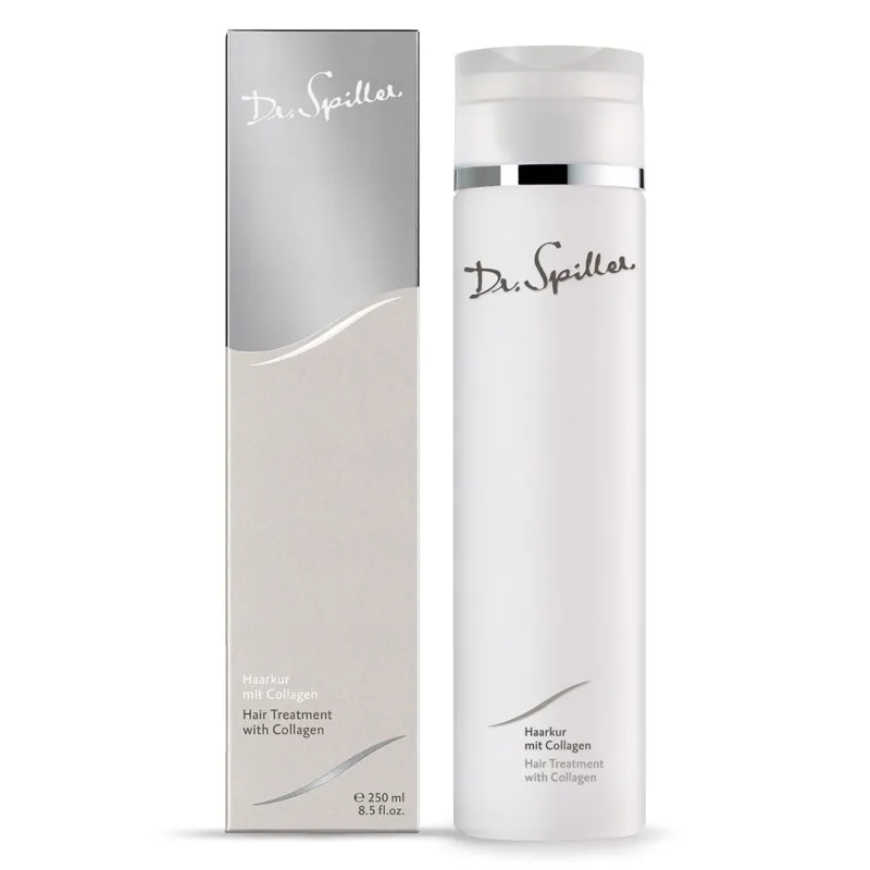 DR SPILLER Haarkur mit Collagen – Spender und Umverpackung, 250 ml