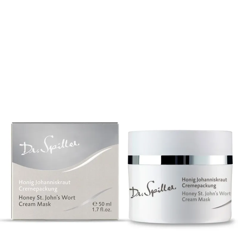 DR SPILLER Honig Johanniskraut Cremepackung – für gereizte Haut, 50 ml