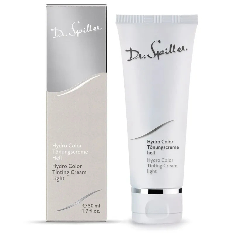 DR SPILLER Hydro Color Tönungscreme hell Tube und Umverpackung, 50 ml