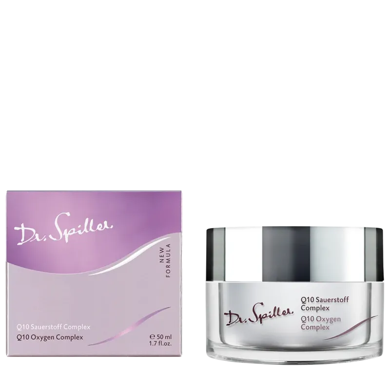 DR SPILLER Q10 Sauerstoff Complex Umkarton und Tiegel, 50 ml