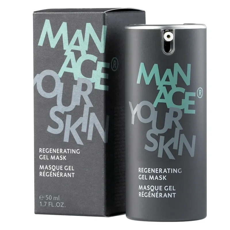 DR SPILLER Regenerating Gel Mask Spender und Umverpackung, 50 ml
