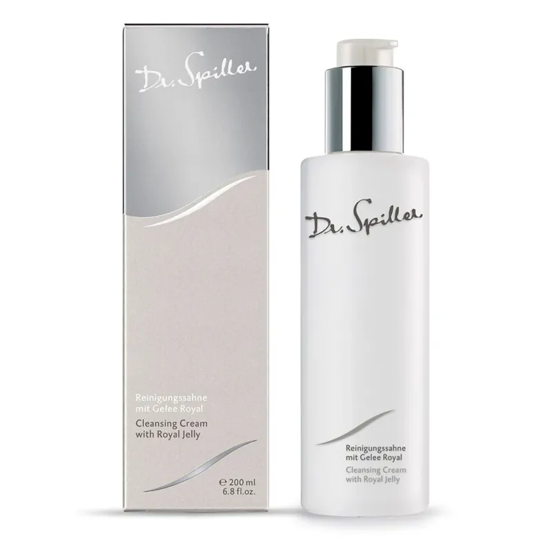 DR SPILLER Reinigungssahne mit Gelee Royal – für reife Haut, 200 ml
