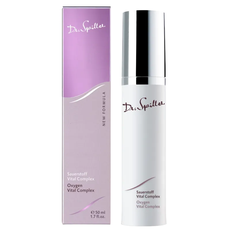 DR SPILLER Sauerstoff Vital Complex – Intensivpflege für gereizte Haut, 50 ml