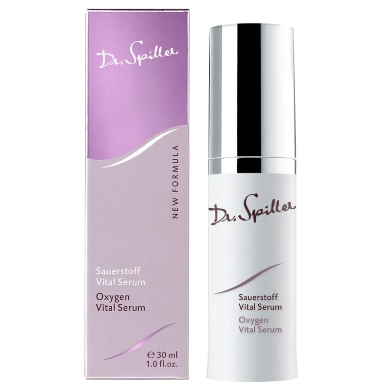 DR SPILLER Sauerstoff Vital Serum Spender und Umverpackung , 30 ml
