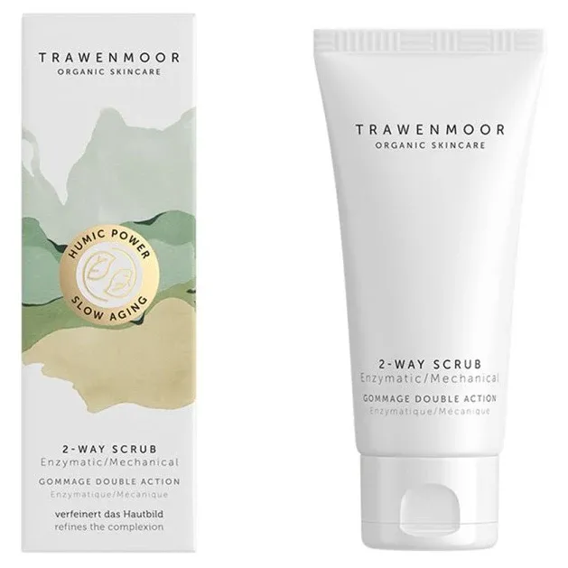 DR SPILLER TRAWENMOOR 2-way scrub Tube und Umverpackung, 50 ml