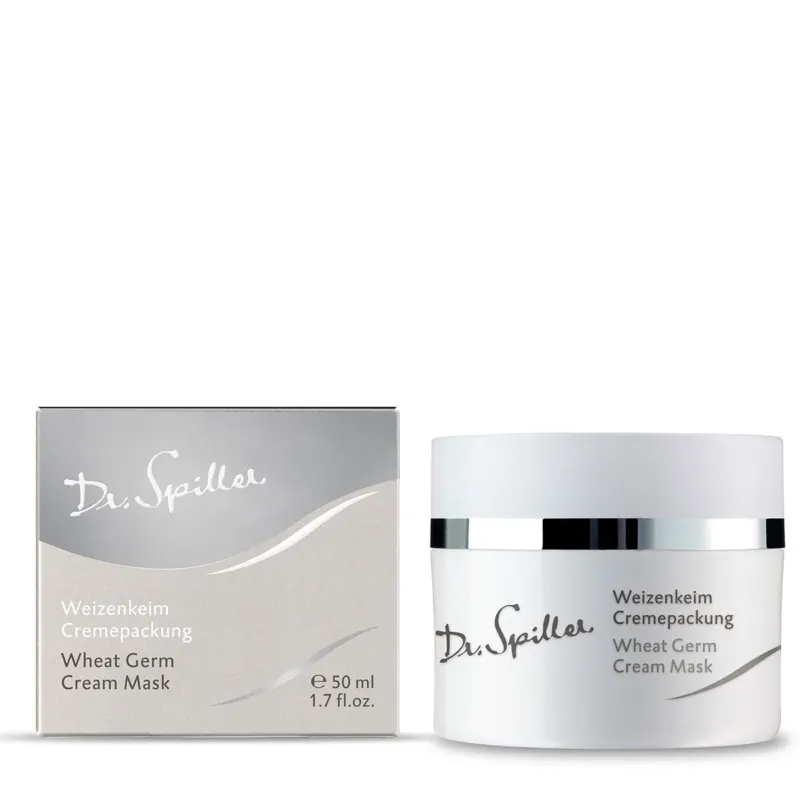 DR SPILLER Weizenkeim Cremepackung – gegen spröde Haut, 50 ml