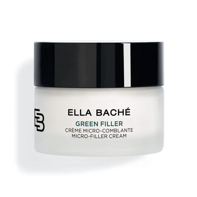ELLA BACHE GREEN FILLER - Micro-Filler Cream – Aufpolsternde Anti-Falten-Creme, 50ml, Tiegel