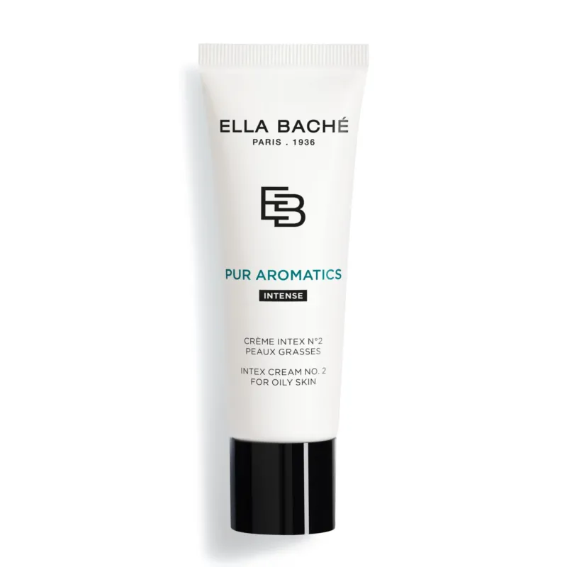 ELLA BACHE Pur’Aromatics - Crème Intex N°2 für fettende Haut – Klärende Pflege , 50ml, Tube
