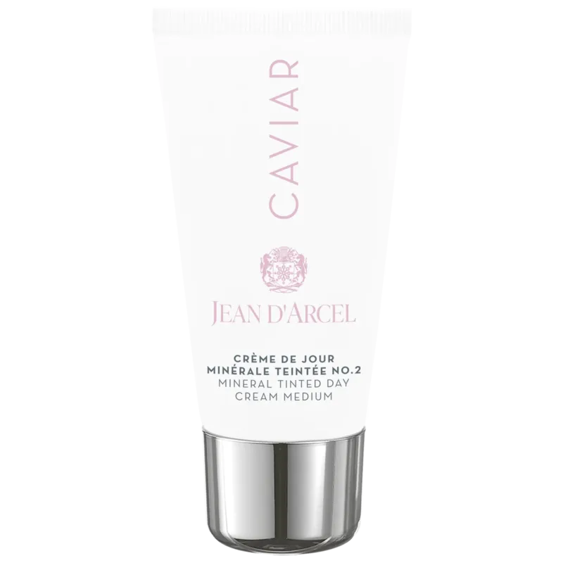JEAN D'ARCEL CAVIAR crème de jour minérale teintée – no.2, 50ml, Tube