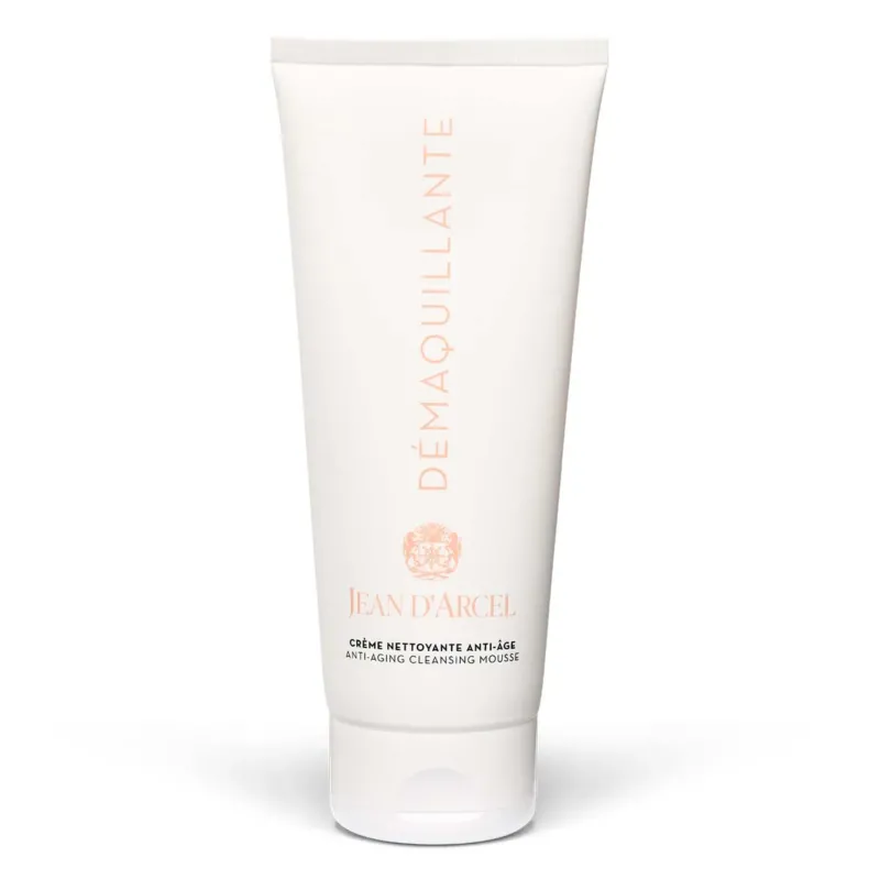 JEAN D'ARCEL DÉMAQUILLANTE anti-aging cleansing mousse – Sanftes Reinigungsmousse für reife Haut, 200ml, Tube