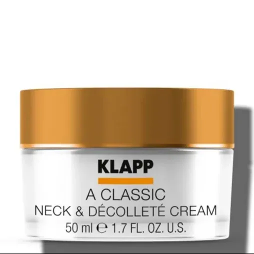 KLAPP A CLASSIC Neck & Décolleté Cream – Anti-Aging Intensivpflege, 50ml, Tiegel