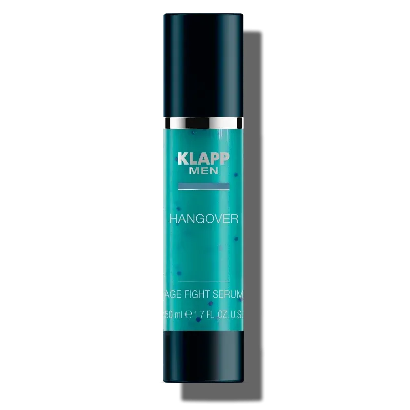 KLAPP Men Hangover - Age Fight Serum – Serum gegen Müdigkeitsanzeichen, 50ml, Pumpspender