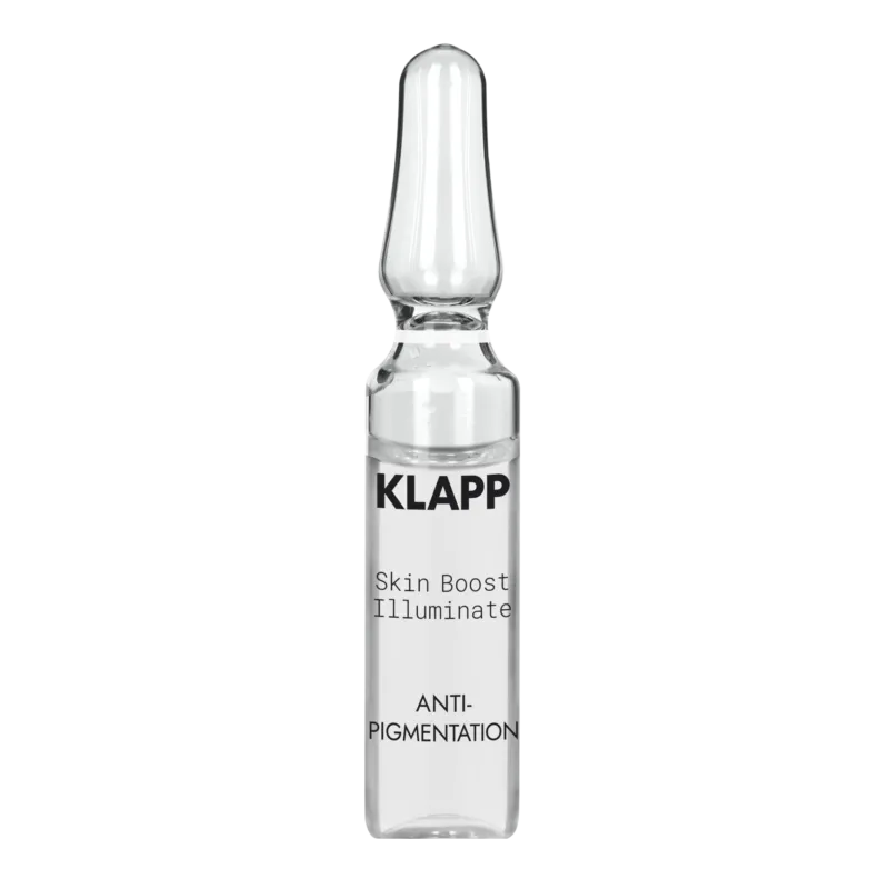 KLAPP Skin Boost Illuminate Anti-Pigmentation Ampoules – gegen Pigmentflecken, 5x2ml, Einzelampulle