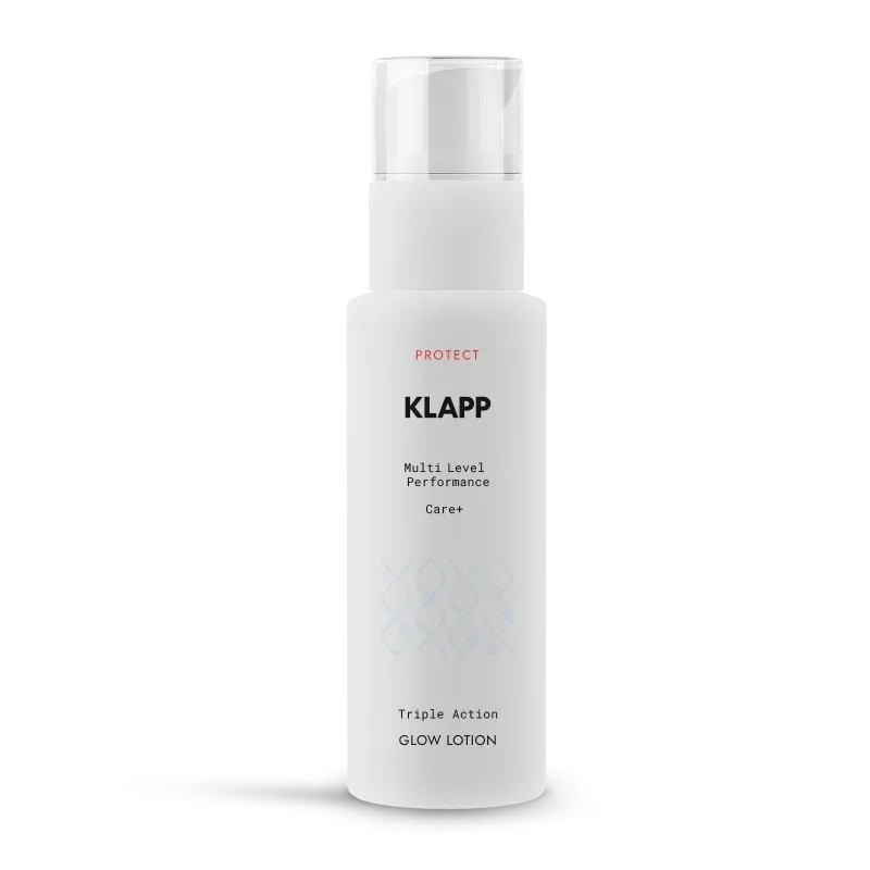 KLAPP Triple Action Glow Lotion – Pflegende Körperlotion, 100ml, Sprühflasche