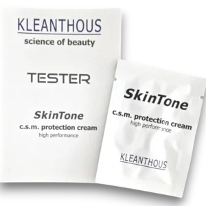 KLEANTHOUS SkinTone c.s.m. protection cream – Anti-Aging Pflege für reife Haut, 1,5ml, Sachet