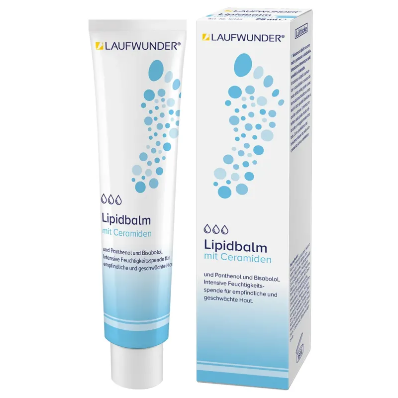 LAUFWUNDER Lipidbalm mit Ceramiden, 75ml, Tube und Umkarton