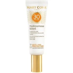 MARY COHR Hydrosmose Soleil SPF30 Face Fluid – Sonnenschutz, 50ml, Tube