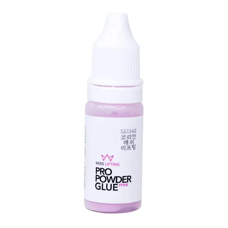 MISS LASHES Korean Lifting | Powder Glue – Fixierpuder, 5g, Flasche geschlossen