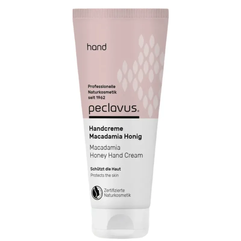 PECLAVUS Handcreme Macadamia Honig – NATRUE Naturkosmetik, 100ml, Tube