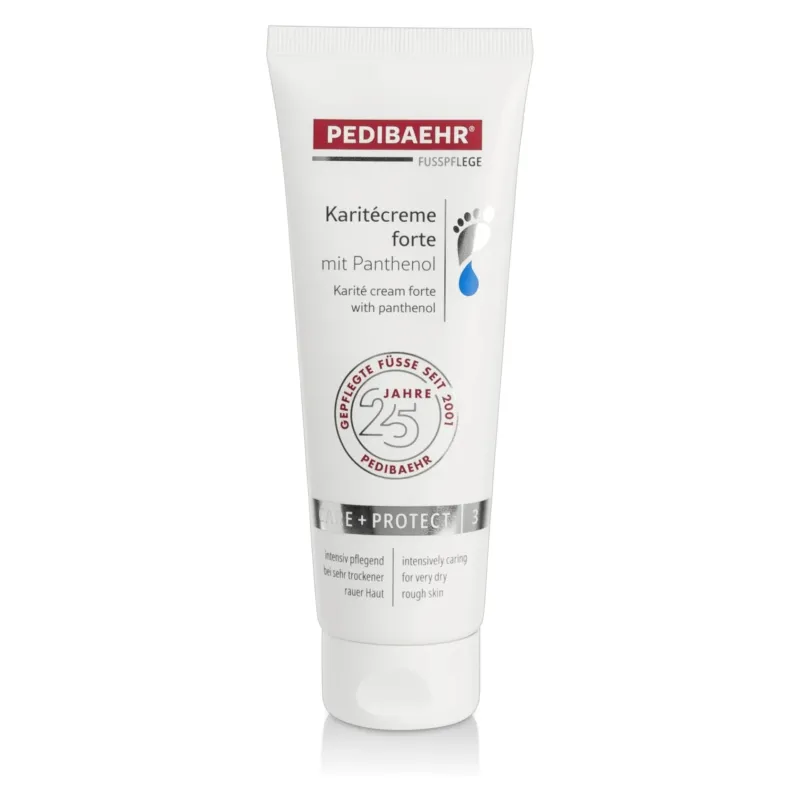 PEDIBAEHR Karitécreme Forte mit Panthenol, 125ml, Tube