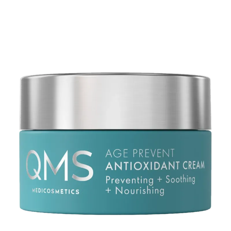 QMS Age Prevent Antioxidant Cream – für trockene, anspruchsvolle Haut, 15ml, Tiegel