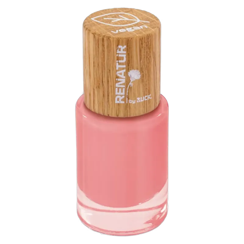 RENATURE Nail Polish - coral – vegan, 10ml, Pinselflasche