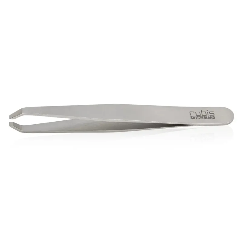 RUBIS Pinzette CRAB abgewinkelt, 1stk
