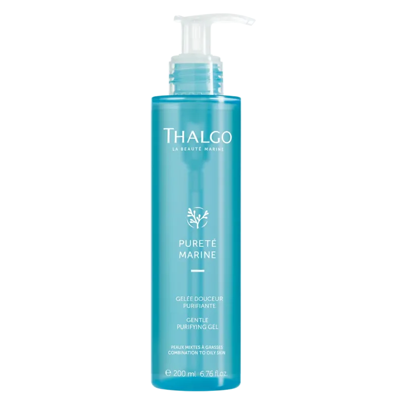 THALGO Pureté Marine - Klärendes Reinigungs-Gel, 200ml, Pumpspenderflasche