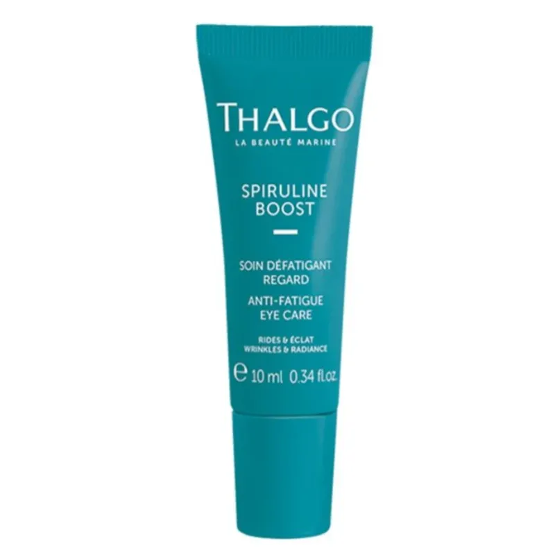 THALGO Spirulina Boost - Vitalisierende Augen-Pflege – Reisegröße, 10ml, Tube
