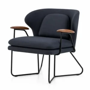 Chillax Lounge-Sessel in Walnuss, Relate 691 von Stellar Works