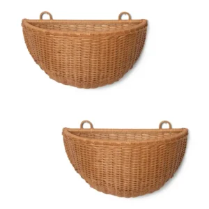 Braided Wall Pockets, 2er-Set von Ferm Living